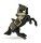 papo Fantasy/Mittelalter 39276 schwarzes Pferd mit Rüstung Spielfigur
