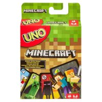 Mattel GAMES UNO Minecraft Kartenspiel, 1 St.