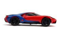 Jada® Marvel Spiderman 2017 Ford GT Ferngesteuertes Auto rot