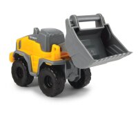 DICKIE Mack/Volvo Micro Builder Truck LKW mit Anhänger 203725005 Spielzeugautos