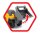 DICKIE Mack/Volvo Micro Builder Truck LKW mit Anhänger 203725005 Spielzeugautos
