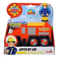 Simba Feuerwehrmann Sam Feuerwehrwagen Jupiter mit Sam...