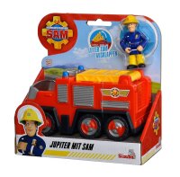 Simba Feuerwehrmann Sam Feuerwehrwagen Jupiter mit Sam Figur 109252505 Spielzeugauto