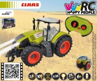 HAPPY PEOPLE® Traktor CLAAS Axion 870 Ferngesteuertes Auto grün