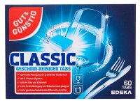 GUT&GÜNSTIG CLASSIC Spülmaschinentabs 60 St.