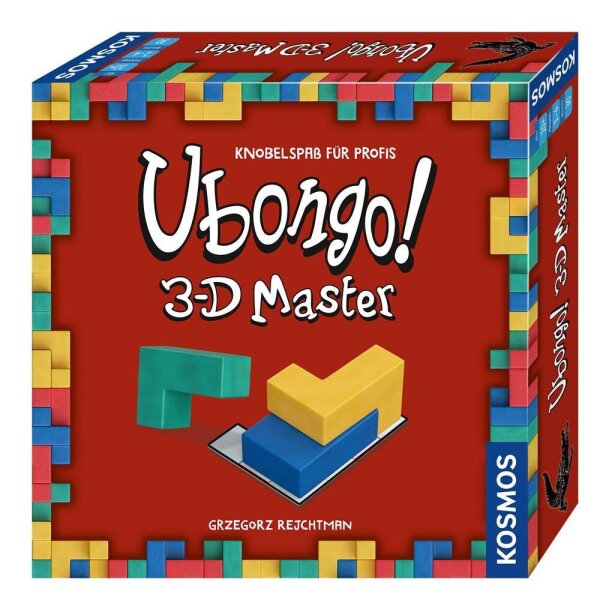KOSMOS Ubongo 3-D Master Geschicklichkeitsspiel, 1 St.