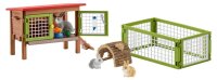 Schleich® Farm World 42420 Kaninchenstall Spielfiguren-Set
