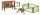 Schleich® Farm World 42420 Kaninchenstall Spielfiguren-Set