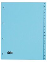 dots Ordnerregister Vollformat A-Z blau 20-teilig, 5 Satz