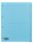 dots Ordnerregister Vollformat blanko blau 20-teilig, 5 Satz