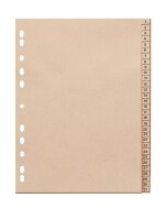 Ordnerregister DIN A4 Vollformat 1-31 chamois 31-teilig,...