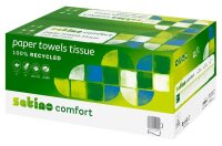 Satino Papierhandtücher 277280 comfort Lagen-Falzung 2-lagig 2.304 Tücher