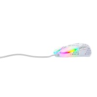 CHERRY XTRFY MZ1 RGB Gaming Maus kabelgebunden weiß