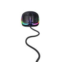 CHERRY XTRFY MZ1 RGB Gaming Maus kabelgebunden weiß