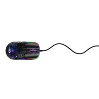 CHERRY XTRFY MZ1 RGB Gaming Maus kabelgebunden weiß