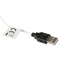 Idena 120er Micro LED Lichterkette silber 13,5 m