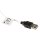 Idena 120er Micro LED Lichterkette silber 13,5 m
