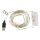 Idena 120er Micro LED Lichterkette silber 13,5 m