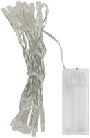 Idena 10er LED Lichterkette transparent 110,0 cm, 1 St.
