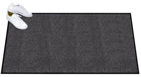 Mercury Fußmatte Cleantime grau gemustert 90,0 x 150,0 cm