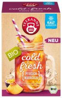 TEEKANNE cold & fresh Pfirsich-Maracuja Bio-Tee 15...
