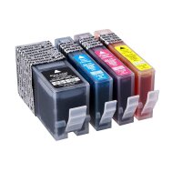 KMP H67V  schwarz, cyan, magenta, gelb Druckerpatronen kompatibel zu HP 920XL (C