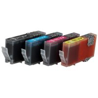 KMP H62V  schwarz, cyan, magenta, gelb Druckerpatronen kompatibel zu HP 364XL (N