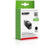 KMP C89 schwarz Druckerpatrone kompatibel zu Canon...