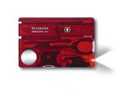 VICTORINOX Multitool SwissCard Lite 0.7300.T, Länge:...
