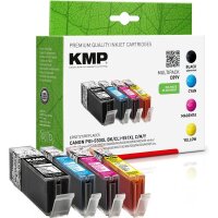 KMP C89V  schwarz, cyan, magenta, gelb Druckerpatronen...