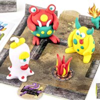 STAEDTLER Modelliermasse FIMO® kids Monster mehrfarbig