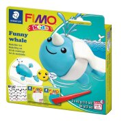 STAEDTLER Modelliermasse FIMO® kids Funny Whale mehrfarbig