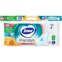 Zewa Toilettenpapier Premium 5-lagig, 8 Rollen