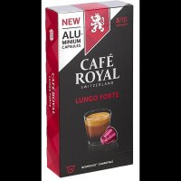 CAFÉ ROYAL Forte Lungo Kaffeekapseln,...