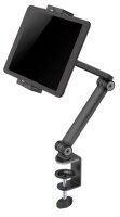 Neomounts Tablet-Halterung DS15-545BL1 schwarz für 1 Tablet, Tischklemme