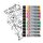 Marabu Garden Fenstermalfarben farbsortiert 10x 25,0 ml