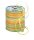 PRÄSENT Geschenkband Raffia matt gelb/orange/grün 3,0 mm x 50,0 m
