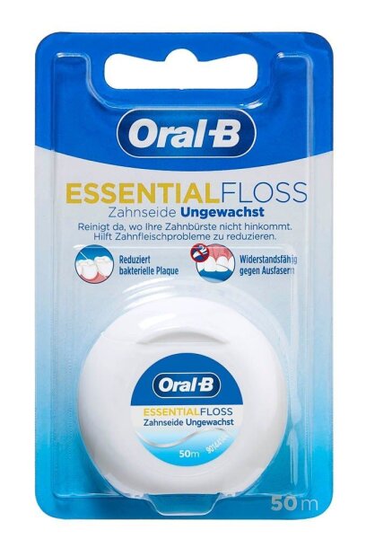 Oral-B ESSENTIALFLOSS Zahnseide 50 m