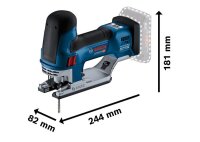 BOSCH Professional GST 18V-155 SC Akku-Stichsäge...