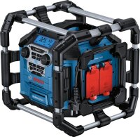 BOSCH Professional GPB 18V-5 C Baustellenradio blau, schwarz
