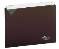 DURABLE Karteikartenregister A-Z, blanko, Jan.-Dez., 0-31 braun