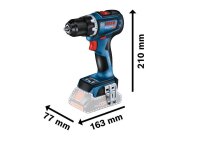 BOSCH Professional GSR 18V-90 C Akku-Bohrschrauber 18,0...