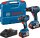 BOSCH Professional GDX 18V-200 + GSR 18V-55 Akku-Drehschlagschrauber-Set 18,0 V,