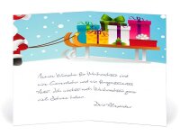 LUMA Weihnachtskarte Wünsche an den Weihnachtsmann DIN B6