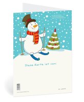 LUMA Weihnachtskarte Wünsche an den Weihnachtsmann DIN B6
