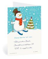LUMA Weihnachtskarte Wünsche an den Weihnachtsmann DIN B6