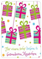 LUMA Geschenkanhänger mehrfarbig für einen sehr...