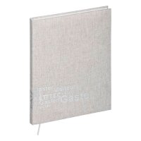 PAGNA Gästebuch Europa ca. DIN A4 blanko, beige...