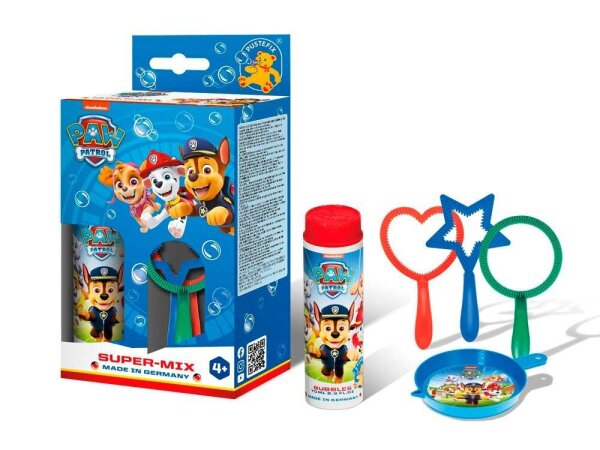 PUSTEFIX® Riesen-Seifenblasen-Set MINI-MIX PAW Patrol