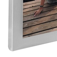 hama  Bilderrahmen Riva silber 11,7 x 16,9 cm, 1 St.